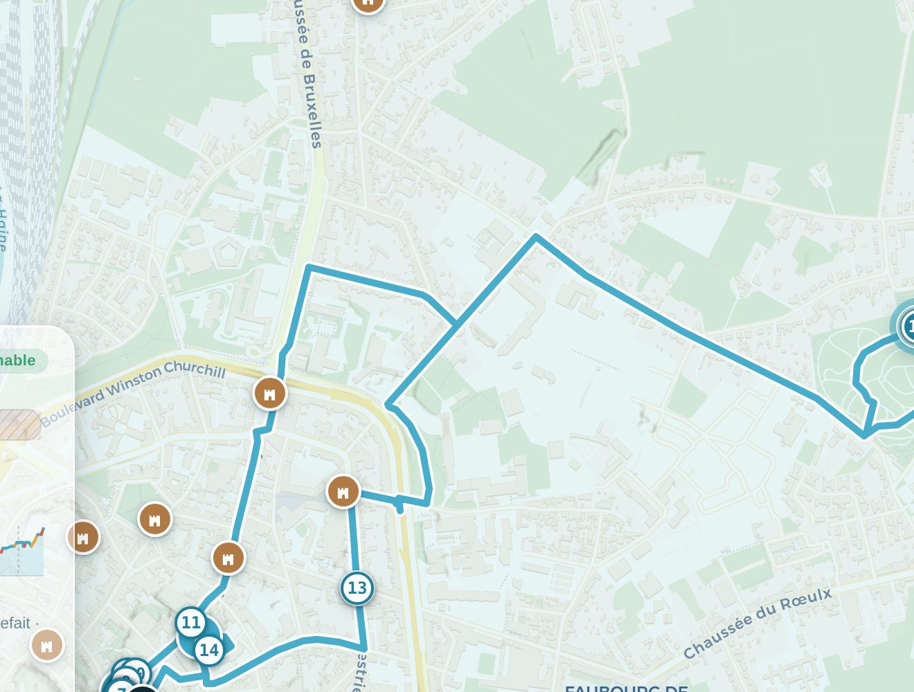 From address to route